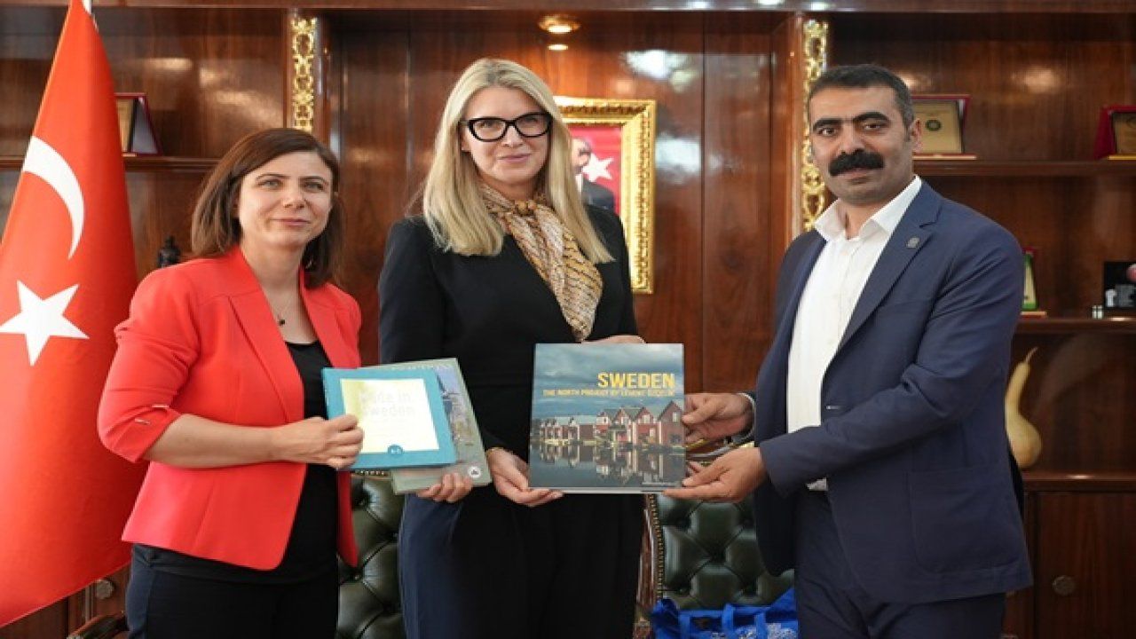 İsveç Başkonsolosu Diyarbakır’da: Ortak çalışmalar gündemde