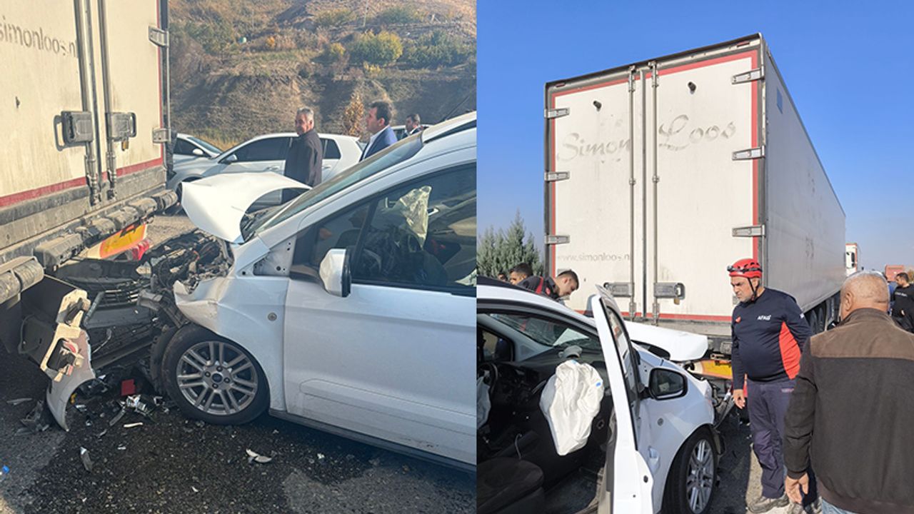 Diyarbakır-Silvan karayolunda zincirleme kaza: 8 yaralı