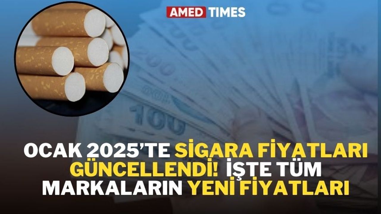 Ocak 2025’te sigara fiyatları güncellendi! İşte tüm markaların yeni fiyatları