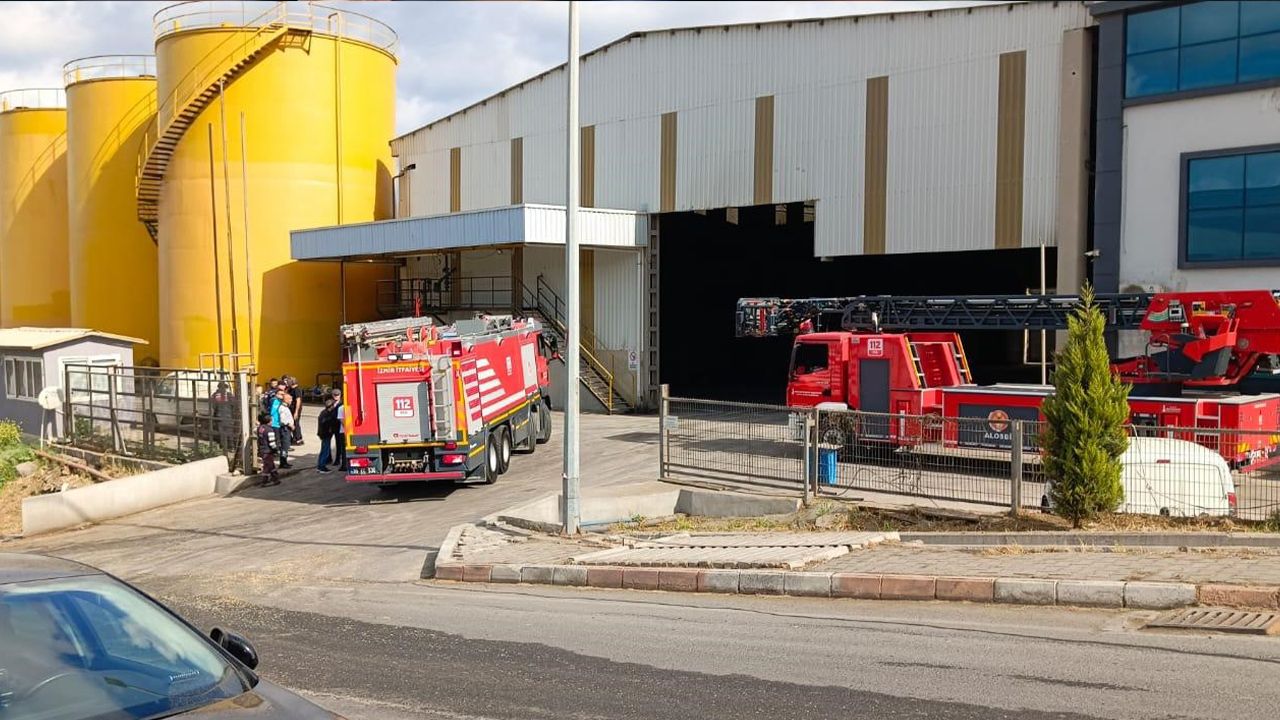Aliağa'da kimyasal fabrikada patlama: 1 ölü, 4 yaralı