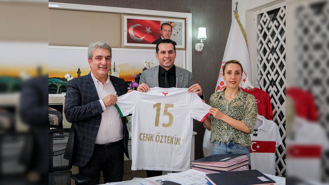 Amedspor’dan Gençlik ve Spor İl Müdürü'ne hayırlı olsun ziyareti