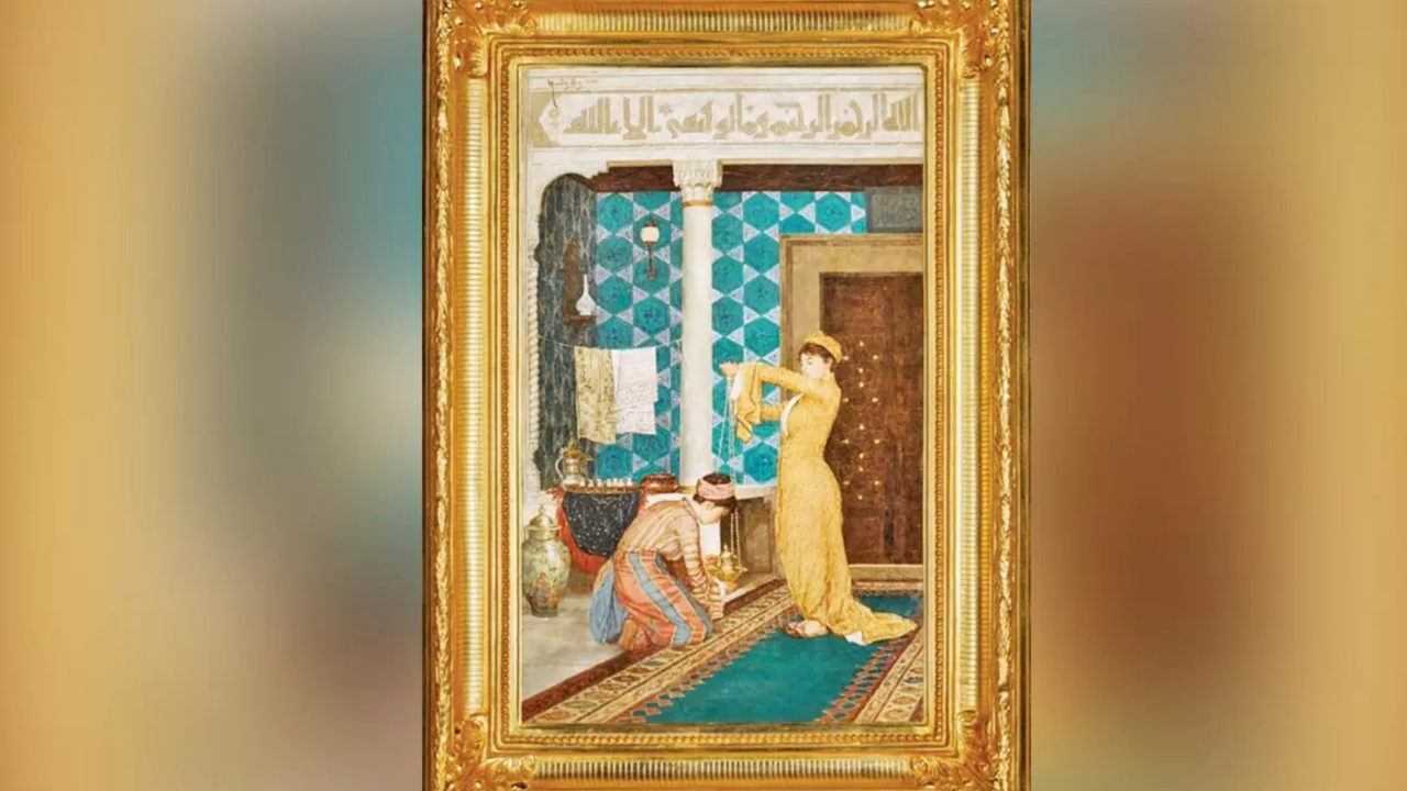 Osman Hamdi Bey'in ‘kahve hazırlığı’ tablosu 1 milyon sterline satıldı