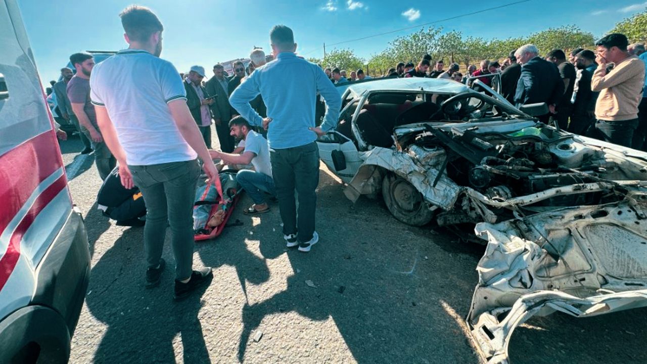 Şanlıurfa'da trafik kazası: 2'si ağır 5 kişi yaralandı