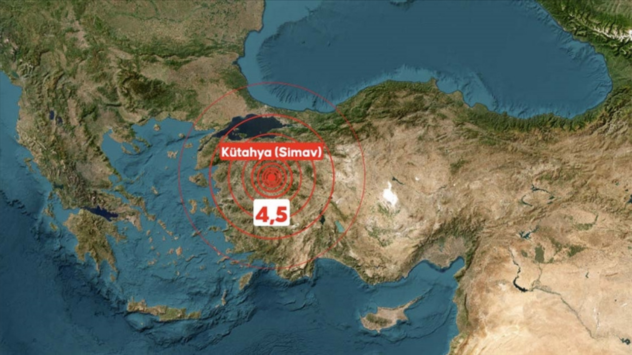AFAD duyurdu; Kütahya'da deprem!