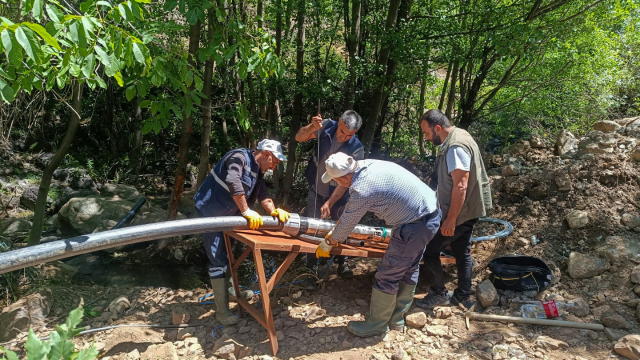 Diyarbakır DİSKİ’den kırsal mahallelere su takviyesi