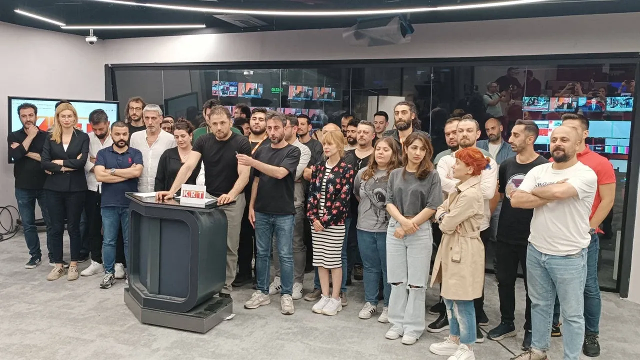 KRT emekçileri bayramda direnişe devam ediyor