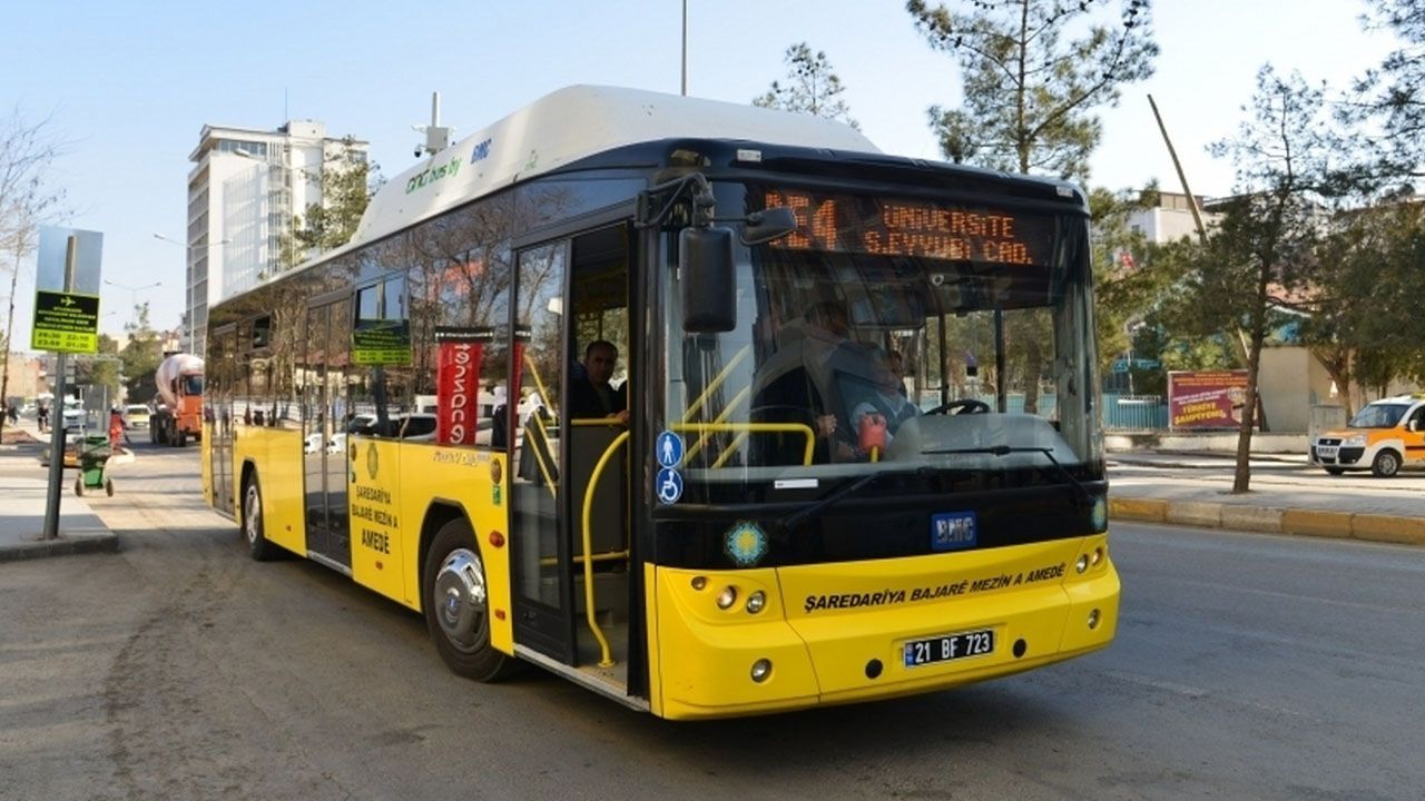 Diyarbakır'da sınava giren öğrencilere ücretsiz ulaşım