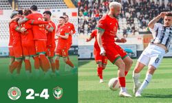 Deplasmanda Amedspor ezdi geçti, ev sahibi yas tuttu