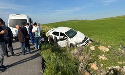 Diyarbakır Şanlıurfa karayolunda trafik kazası: 3 yaralı