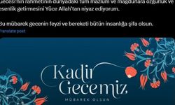 Emine Erdoğan'dan Kadir Gecesi mesajı