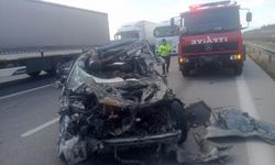 Gaziantep’te trafik kazası: 1 ölü, 2 yaralı