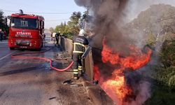 Lüleburgaz'da Tır köprüden dereye uçtu