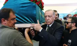 Erdoğan, Çiller’i uğurladı