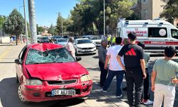 Diyarbakır'da trafik kazası : 1 yaralı