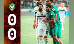 Amedspor karşılaşmasında ilk yarı gol çıkmadı