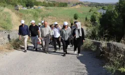 Serra Bucak ve Doğan Hatun Dicle Vadisi'nde inceleme yaptı