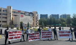 Diyarbakır’da S plaka mağdurları eylem düzenledi