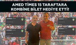 Amedspor için kombine bilet çekilişi: AMED TIMES 15 taraftarı sevindirdi