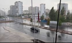 Diyarbakır’da yazın ardından gök gürültülü yağış