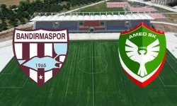 Amedspor, Bandırmaspor maçı Saat Kaçta ve Hangi kanalda yayınlanacak?