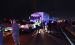 Diyarbakır’da trafik kazası: Kamyon ve cip çarpıştı