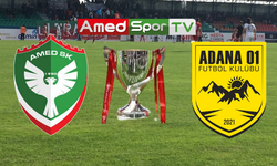 Amedspor-Adana 01 FK Türkiye Ziraat kupası maçı ne zaman, hangi kanalda yayınlanacak?