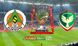 Ziraat Türkiye Kupası 5. Tur: Amedspor ve Alanyaspor ilk yarıda yenişemedi