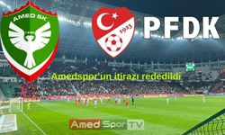 Amedspor'un PFDK kararına yapılan itiraz reddedildi