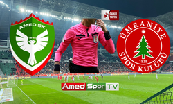 Amedspor-Ümraniyespor maçı ne zaman,saat kaçta, maçın hakemi, hangi kanalda yayınlanacak?