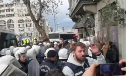 Şişhane'de Nazım Daştan ve Cihan Bilgin protestosuna polis müdahalesi