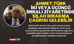 Ahmet Türk: Silah bırakma çağrısı gelebilir