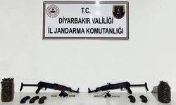 Diyarbakır'da silah ve el bombası deposu ortaya çıktı