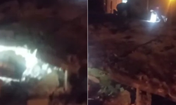 Batman’da 2 katlı bina bir anda yıkıldı!