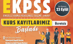 Diyarbakır’da engellilere ücretsiz EKPSS kursu