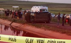 Diyarbakır'da otomobil sulama kanalına düştü: 1 ölü