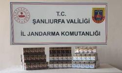 Şanlıurfa’da 910 paket kaçak sigara ele geçirildi