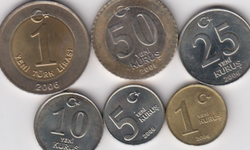 Darphane 1, 5 ve 10 kuruşluk paraları yeniden piyasaya sürdü