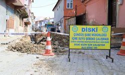DİSKİ, Çüngüş'teki içme suyu hattını yeniledi