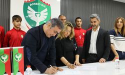Amedspor altyapısına yeni sponsorluk desteği