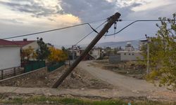 Diyarbakır’da kaza riski gündemde: Eğik direğe önlem talebi