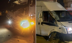 Hakkari’de korkunç kaza! Tır ile minibüs çarpıştı