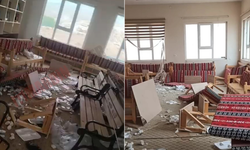 Taziye evine saldırı: Camlar patladı, masalar kırıldı