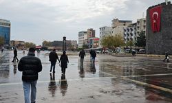 Diyarbakır kısa süreli de olsa kışa merhaba dedi