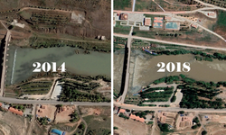 Diyarbakır On Gözlü Köprü değişimi uydu görüntülerine yansıdı