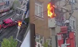 Diyarbakır'da aşırı yüklenen trafo alev aldı