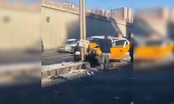 Diyarbakır’da buzlanma sebepli trafik kazası: 1 yaralı