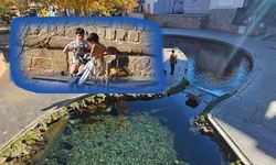 Diyarbakır’da çocuklar soğuk havaya rağmen Anzele’den vazgeçmiyor