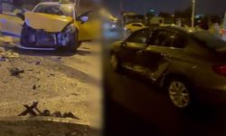 Diyarbakır’da hasarlı kaza ucuz atlatıldı