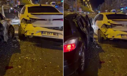 Diyarbakır’da kavşakta zincirleme kaza