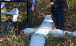 Mahalleye düşen İHA paniğe neden oldu